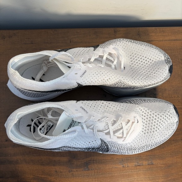 Nike ZoomX VaporFly Next 3 Shoes White Particle Grey Sz 12.5 Sneakers DV4129-100 - Picture 5 of 7